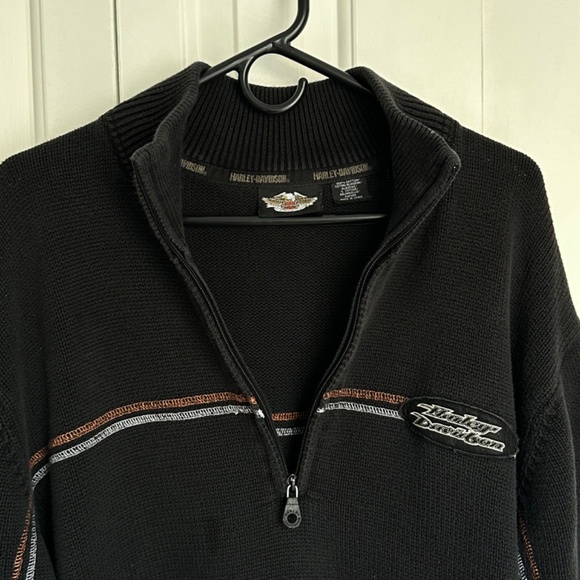 Harley Davidson Men Sweater Size Large - Picture 1 of 11